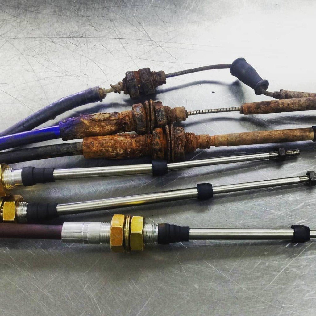 Cables de control: antes y después